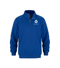 Load image into Gallery viewer, PROGRESS CLUB FLEECE QUARTER ZIP SWEATER
