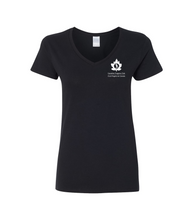 Load image into Gallery viewer, PROGRESS CLUB LADIES V-NECK T-SHIRT (LADIES)