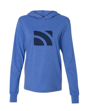 Load image into Gallery viewer, ACADIAN UNISEX JERSEY HOODED LONG SLEEVE T-SHIRT