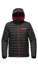 Load image into Gallery viewer, RMBA ROYALS MEN'S STORMTECH HOODED PUFFER JACKET
