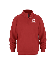 Load image into Gallery viewer, PROGRESS CLUB FLEECE QUARTER ZIP SWEATER

