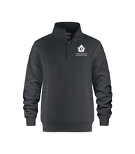 Load image into Gallery viewer, PROGRESS CLUB FLEECE QUARTER ZIP SWEATER
