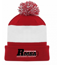 Load image into Gallery viewer, RMBA CUFFED POM WINTER TOQUE
