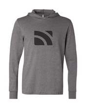 Load image into Gallery viewer, ACADIAN UNISEX JERSEY HOODED LONG SLEEVE T-SHIRT
