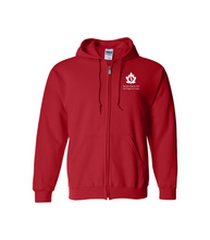 Load image into Gallery viewer, PROGRESS CLUB COTTON FULL ZIP HOODIE (UNISEX)
