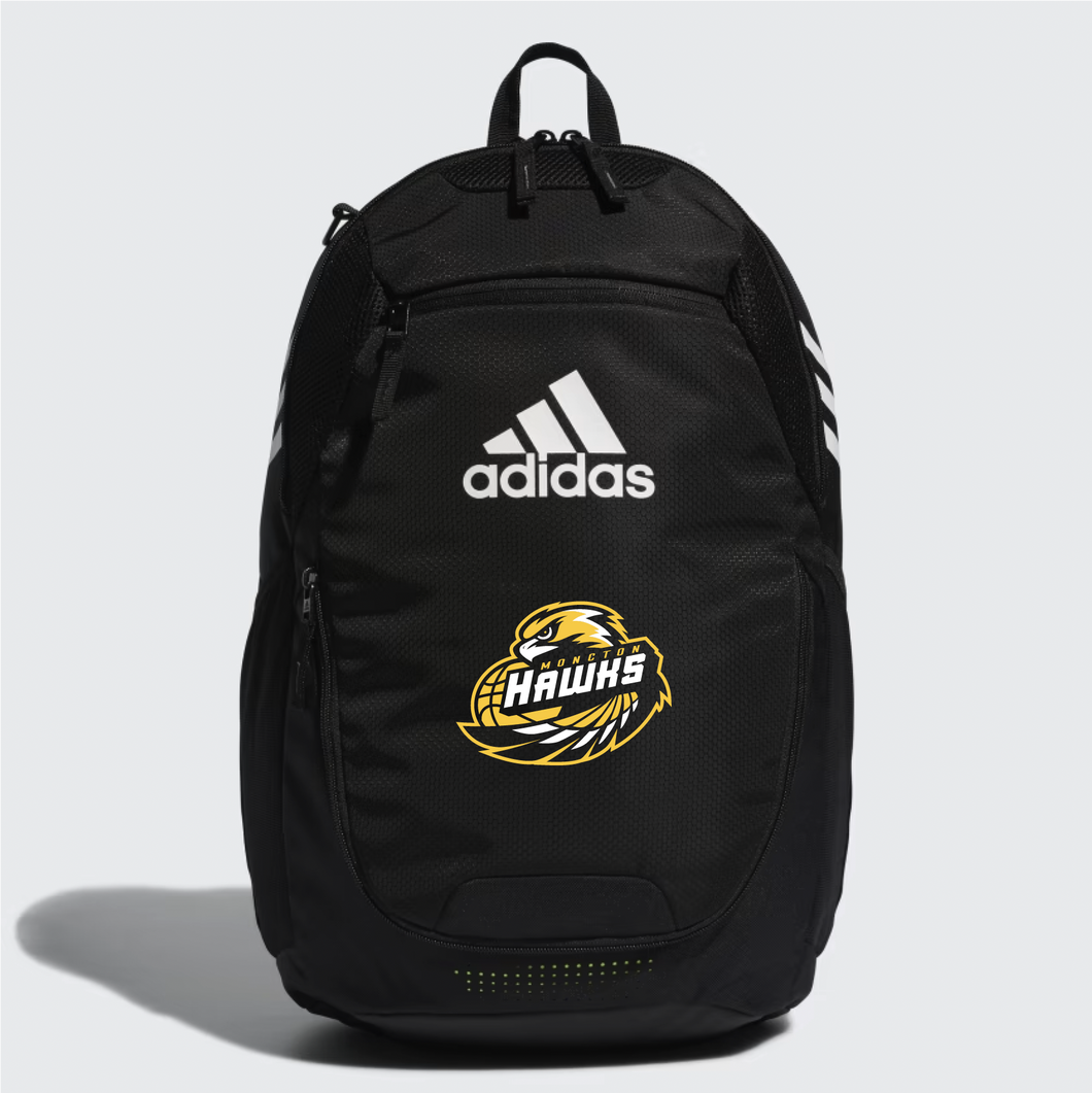 Moncton Hawks Basketball Adidas Stadium Backpack