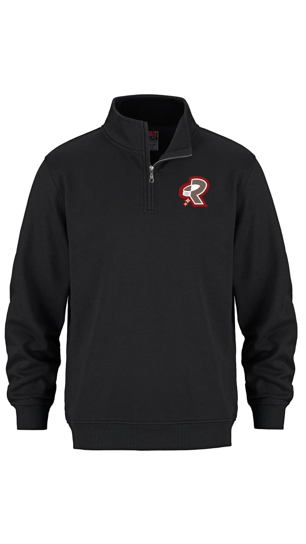 ROCKETS ADULT UNISEX QUARTER ZIP SWEATSHIRT