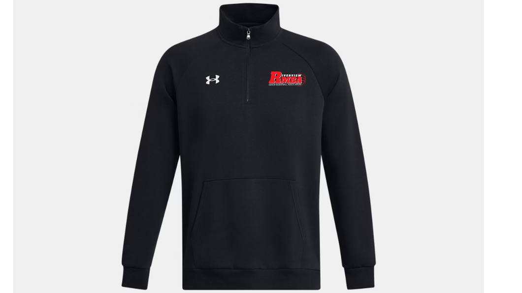 RMBA UA RIVAL QUARTER ZIP